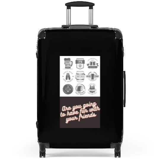 chill Rum with your friends Suitcases
