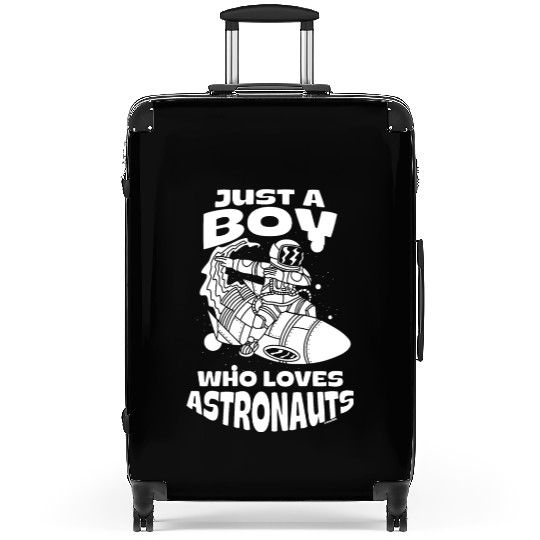 Boy love astronauts Suitcases