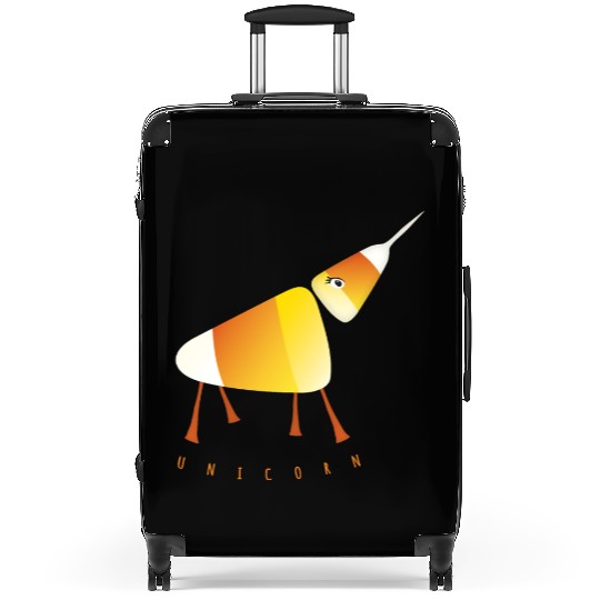 UNICORN Funny Candy Corn Halloween Suitcases