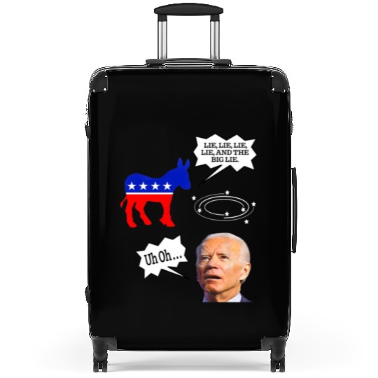 Biden Donkey pox lie lie lie lie and the big lie Suitcases