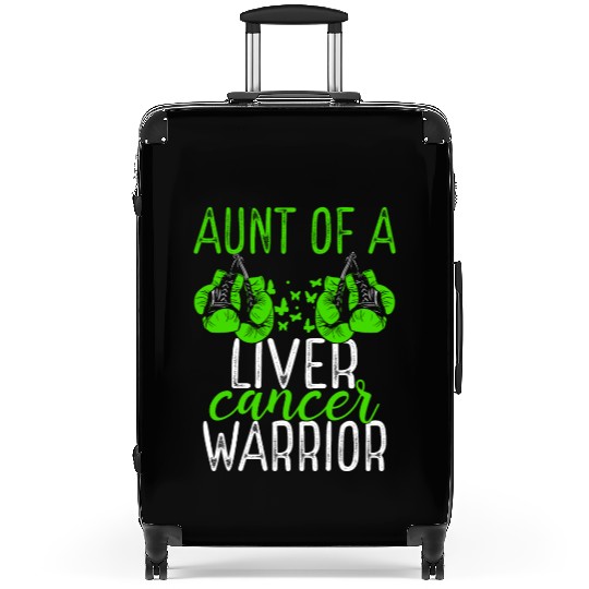 Aunt Liver Cancer Awareness Niece Nephew Suitcases