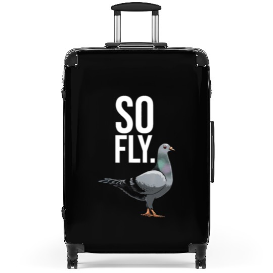 Cool Pigeon Women Suitcases