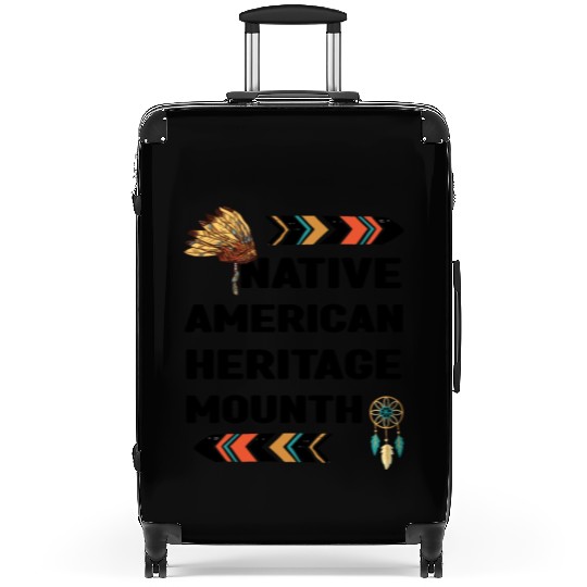Native American Heritage Month Suitcases