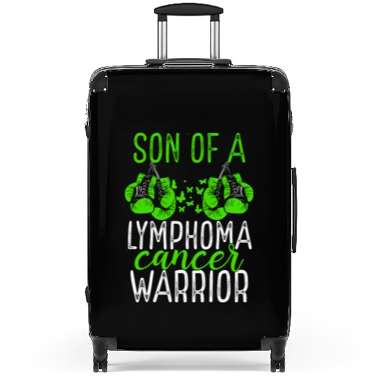 Son Lymphoma Cancer Awareness Month Ribbon Suitcases