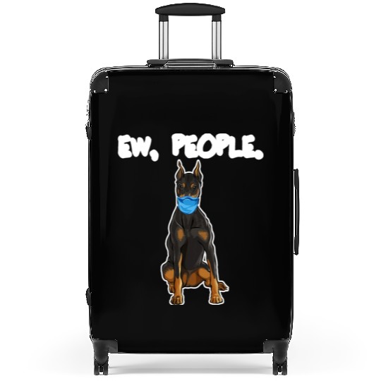 Doberman Pinscher Ew People Dog Suitcases