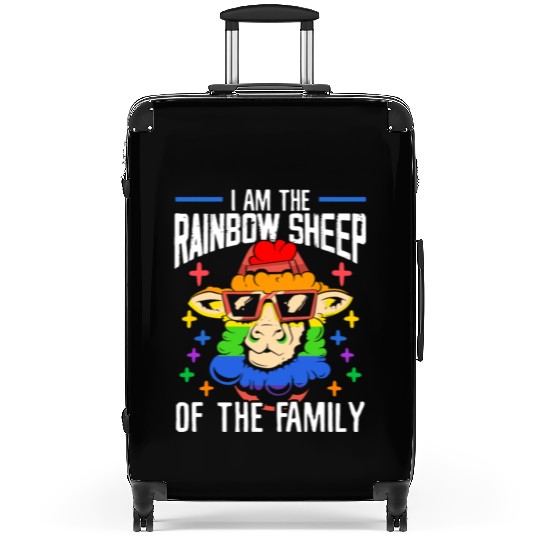 I Am The Rainbow Sheep Of The Family Pride Month Suitcases
