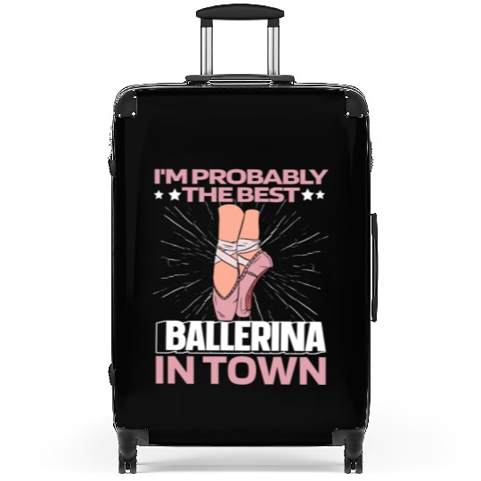 Ballet Ballerina Funny Suitcases