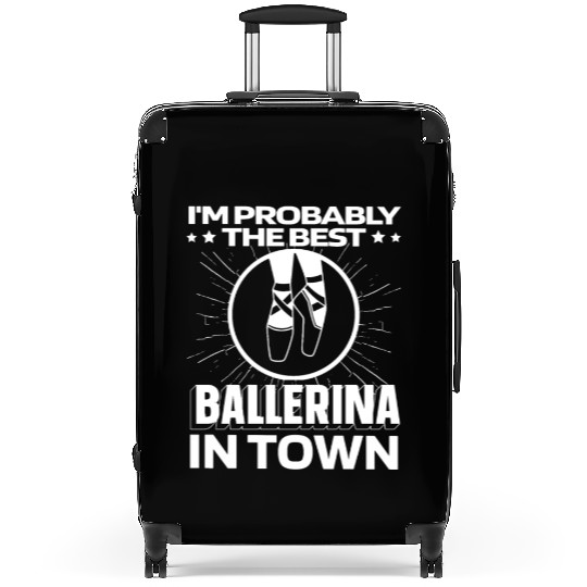 Ballet Ballerina Funny Suitcases