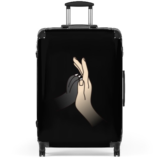 Great Dane Paw High Five Suitcases