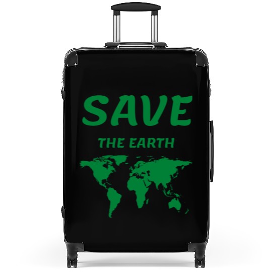 SAVE THE EARTH Suitcases