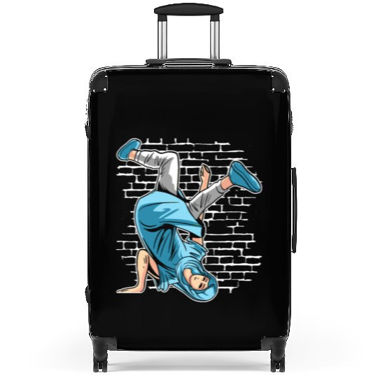 Breakdancing Mary Mother Of Jesus - Breakdance Hip Suitcases