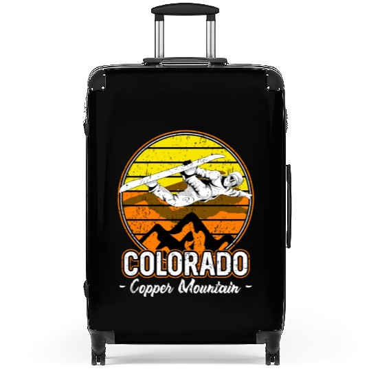 Copper Mountain Colorado Snowboarding Suitcases