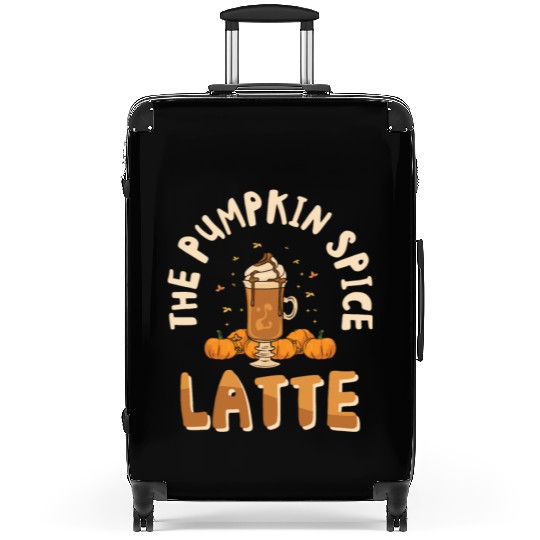 Pumpkin Spice Latte Halloween Coffee Lover Tarot Suitcases