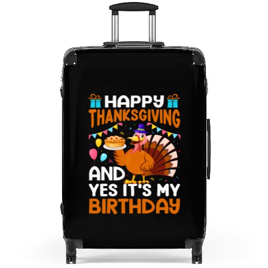 Turkey Dinner - Cute Turkey Day Thanksgiving Tees Suitcases