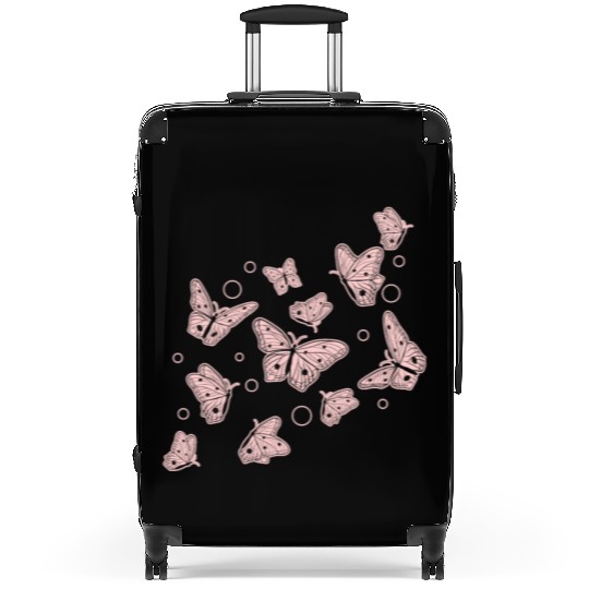 Cute Butterflies Gardening Butterfly Lover Suitcases