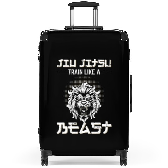 Train like a Beast Jiu Jitsu BJJ Grappling MMA Tra Suitcases
