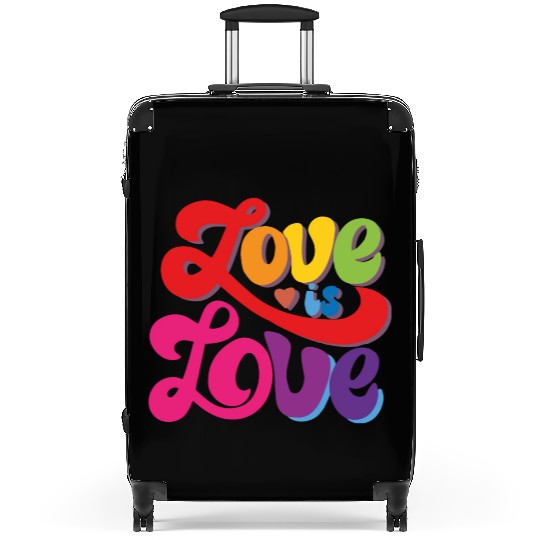 Love is Love LGBT Gay Pride Suitcases