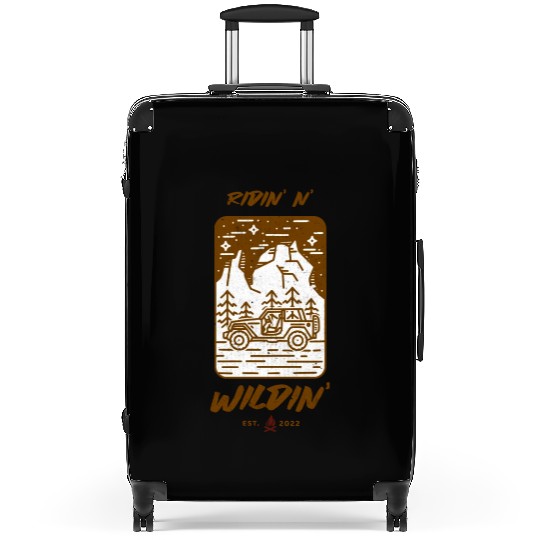 Ridin' n' Wildin' - The Nomad Lifestyle Suitcases