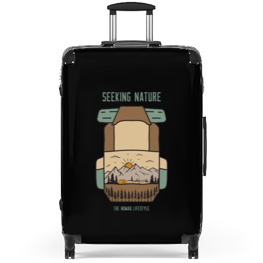 Seeking Nature - The Nomad Lifestyle Suitcases