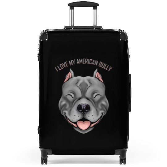 Dog Lover - I Love My American Bully Suitcases