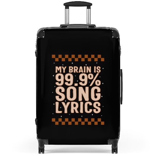 Music Teacher Suitcases, My Brain Is 99.9% Song