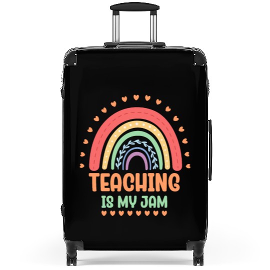 Teaching Is My Jam School Teacher Appreciation Suitcases