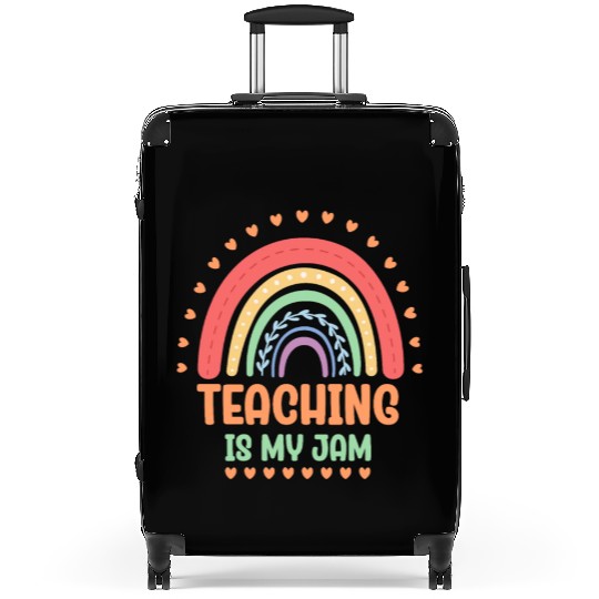 Teaching Is My Jam School Teacher Appreciation Suitcases