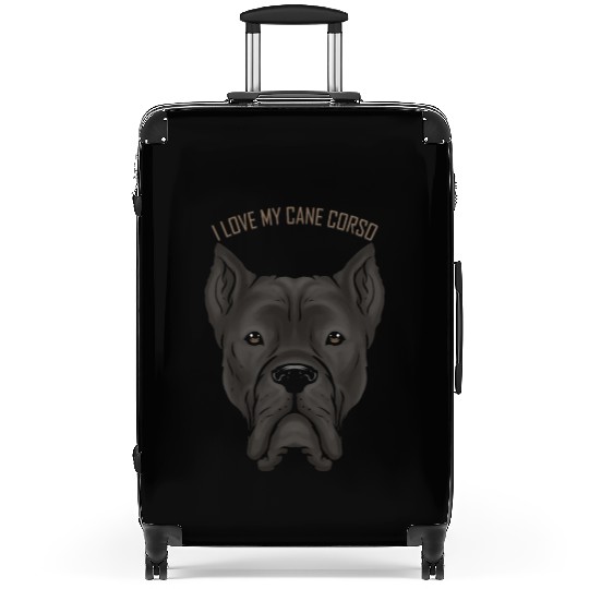 Dog Lover - I Love My Cane Corso Suitcases
