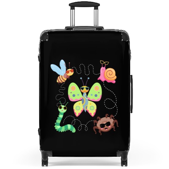 Cool Insects Sunglasses Bug Lover Suitcases