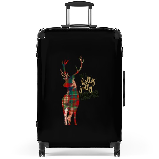 Holly Jolly Christmas! Suitcases