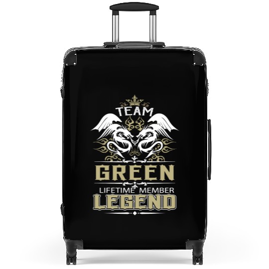 Green Name Suitcases - Green Dragon Lifetime Member