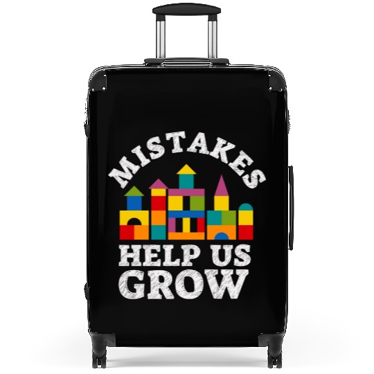 Mistakes Help Us Grow Back To School Motivational Suitcases