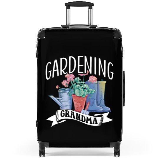 Gardening Grandma Granny Garden Gardener Suitcases