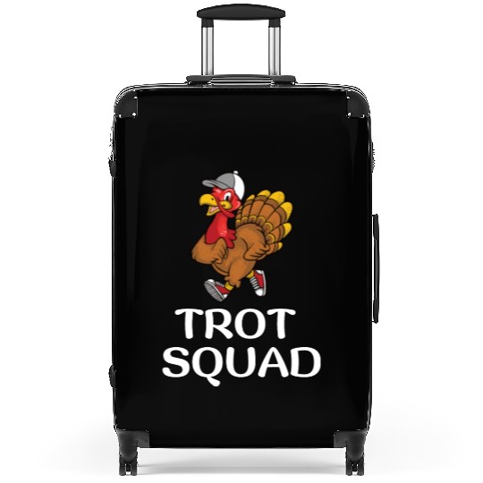 Thanksgiving Running Turkey Trot Squad Suitcases
