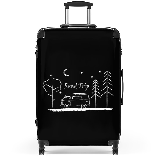 Road trip – your heart beats for camping Suitcases