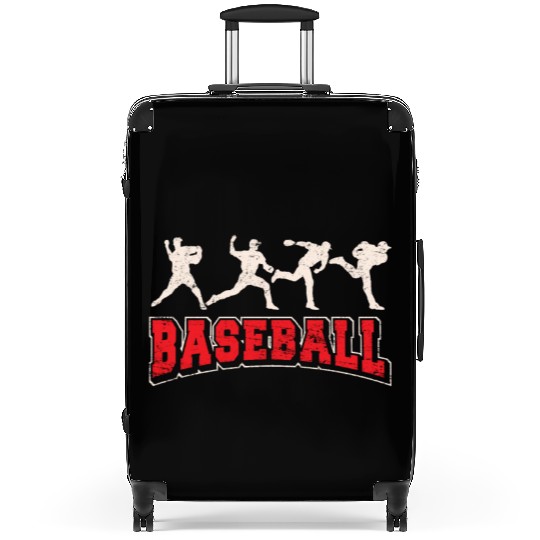 Baseball Pitcher Baseball Pitching Closer Relief B Suitcases