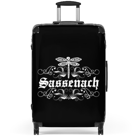 Sassenach Outlander Celtic Gaelic Dragonfly Suitcases
