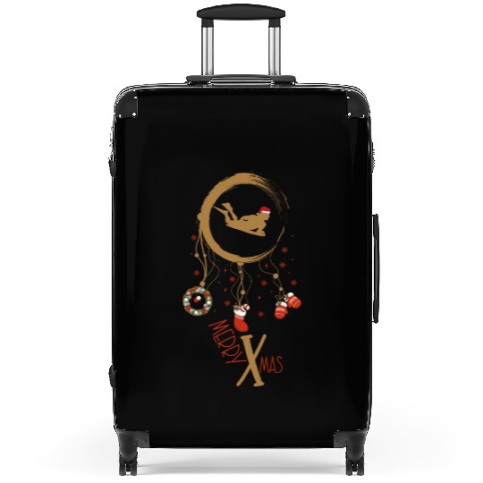 Winter dreamcatcher Christmas Bodyboard Suitcases