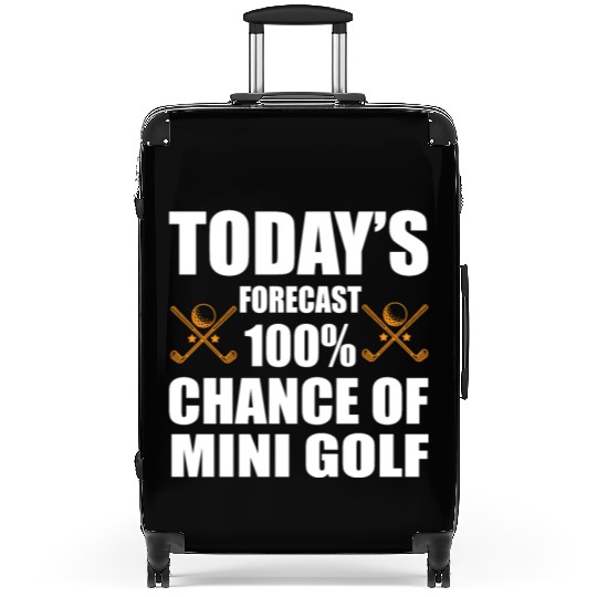 Funny Mini Golf Suitcases