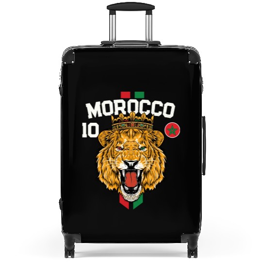 Morocco Lion Flag Sport Soccer Jersey Suitcases Football