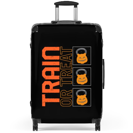 Halloween Gym Class Suitcases, Train Or Treat Kettle