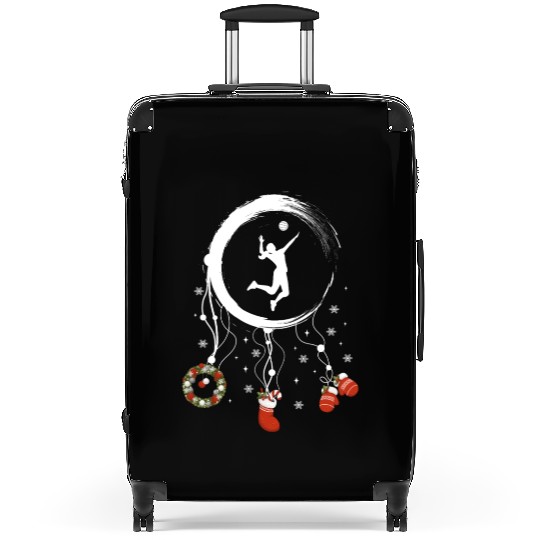 Winter dreamcatcher Christmas Volleyball Suitcases