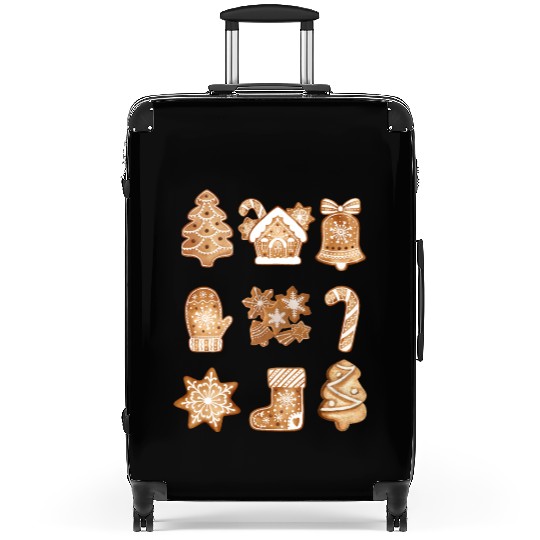 Christmas Gingerbread Cookies! Suitcases