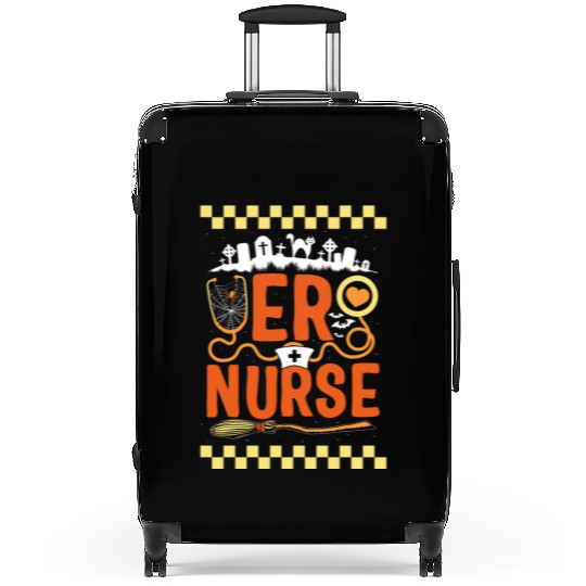Halloween Suitcases, ER Nurse Spooky Health Care