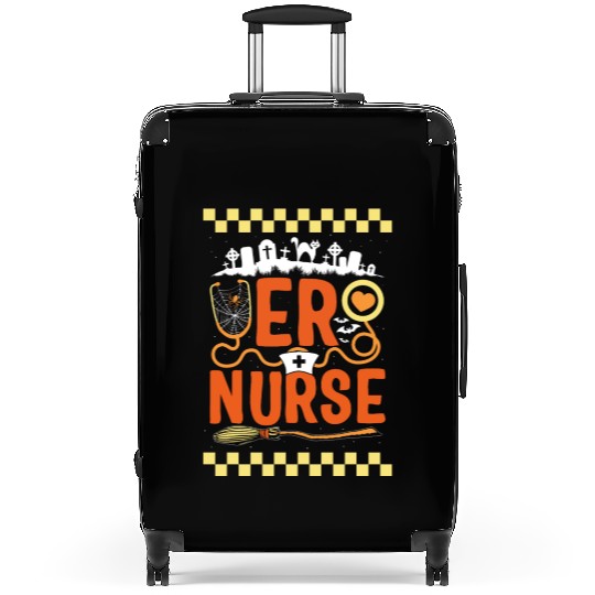 Halloween Suitcases, ER Nurse Spooky Health Care