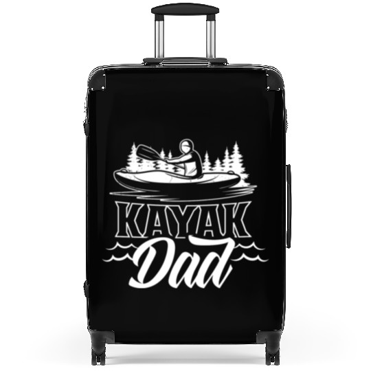Kayak Dad Lover Hobby Kayaking Kayakist Suitcases