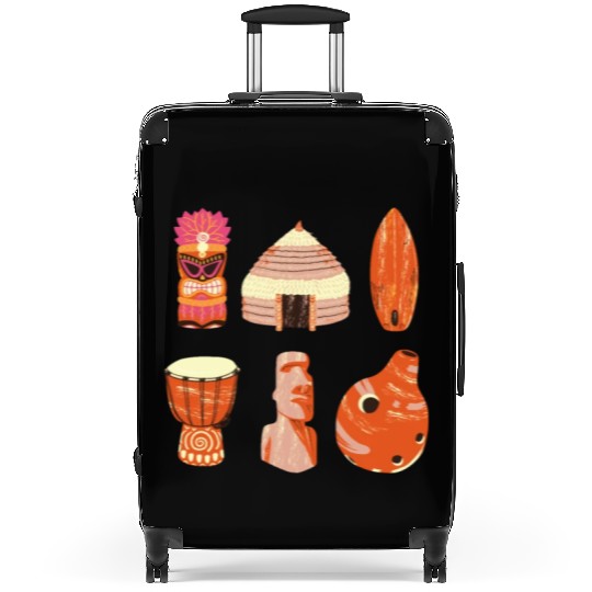 Maori Hei Tiki T Tattoo New Zealand Suitcases