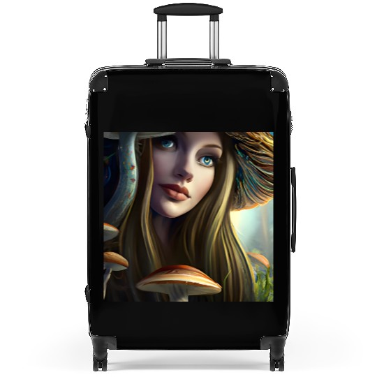 Fairytale Mushroom Fairy Suitcases