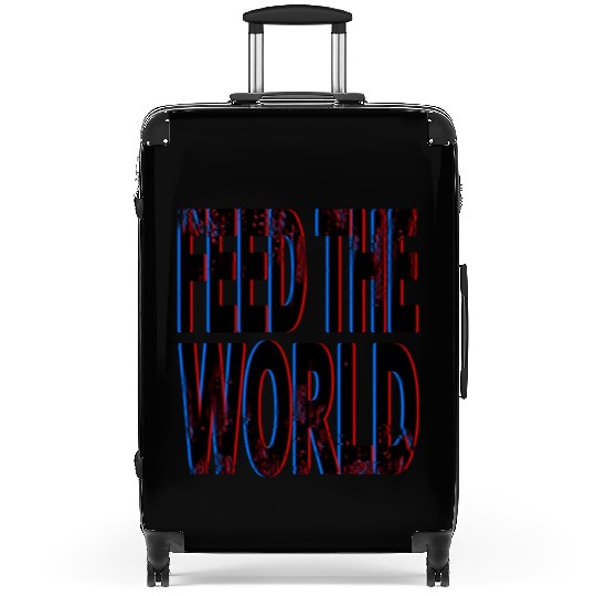 quot Feed The World quot Essential Suitcases