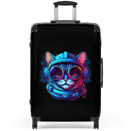 Space Cat Suitcases